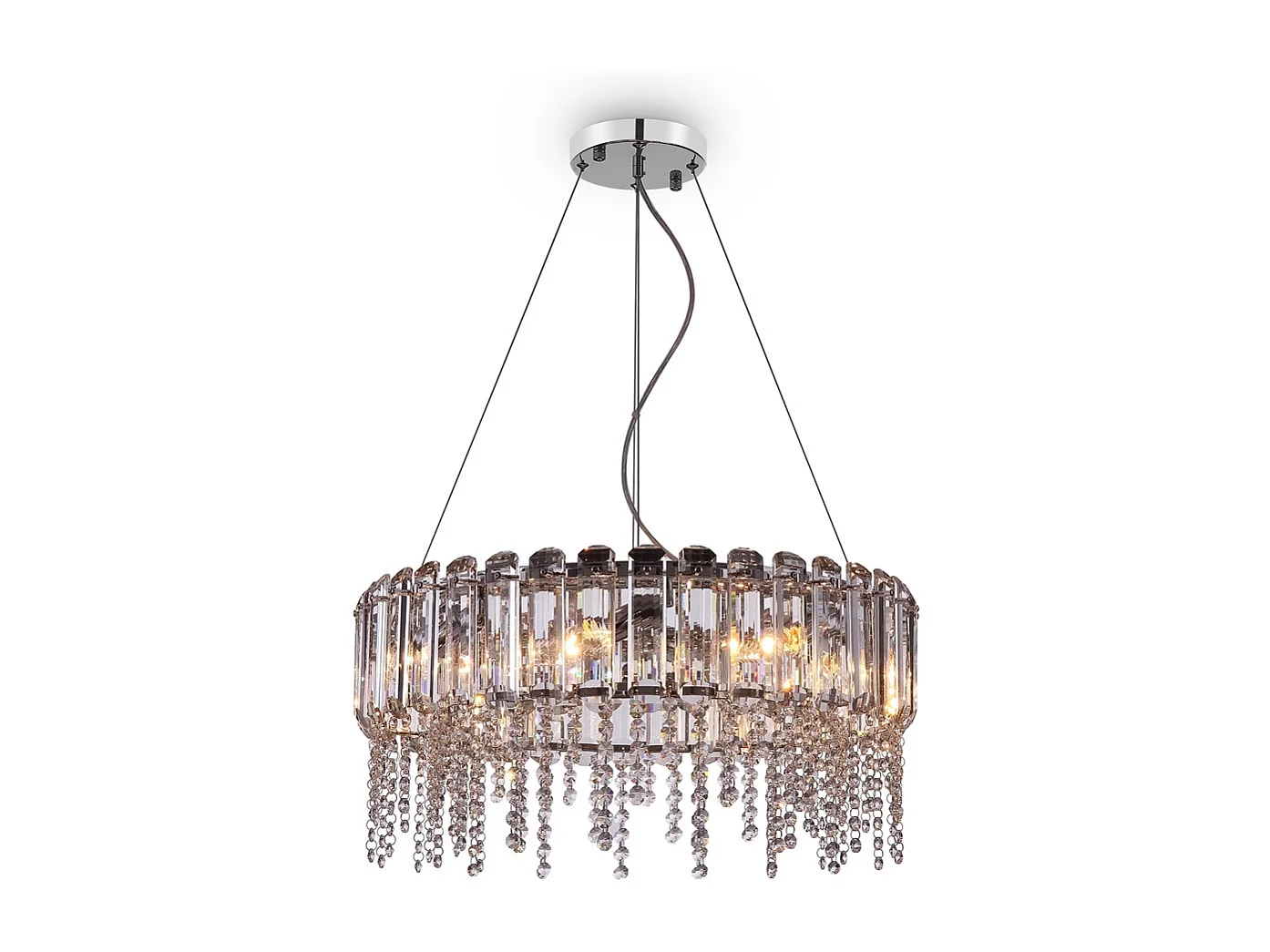 Maytoni Hail Plafoniera a Sospensione Neoclassica Cromata