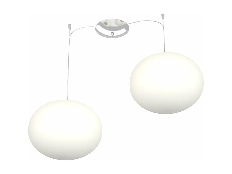 Soft Sospensione D.28 Cm. 2 Luci