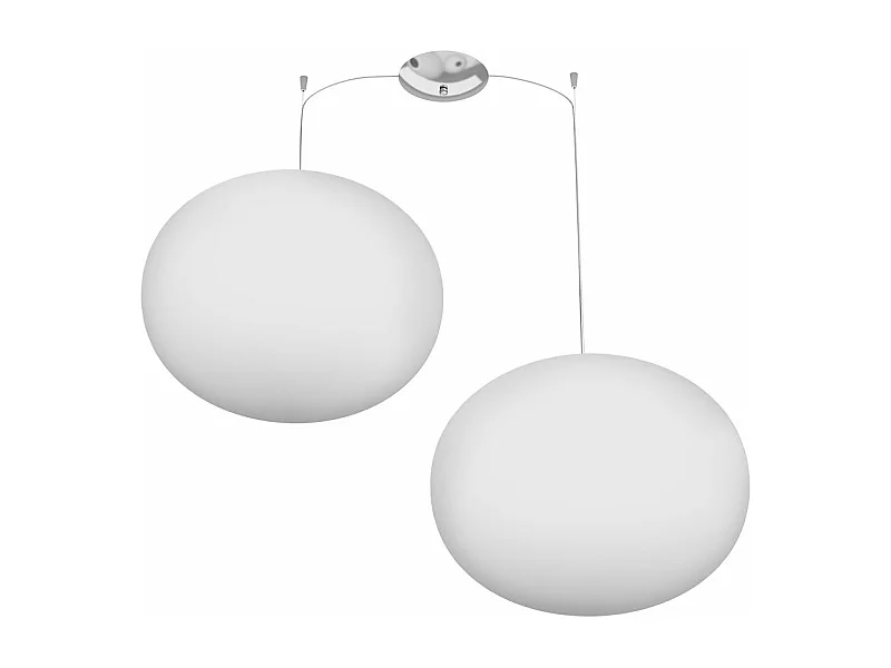 Soft Sospensione D.45 Cm. 2 Luci