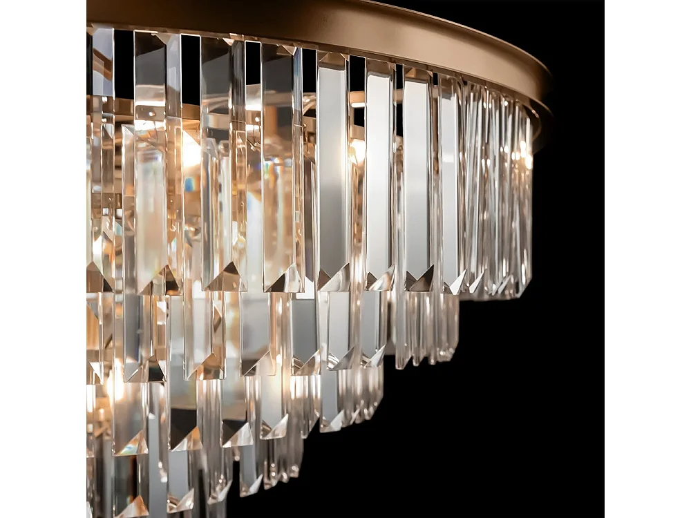 Maytoni Revero Plafonnier suspendu classique Revero à 16 ampoules en laiton