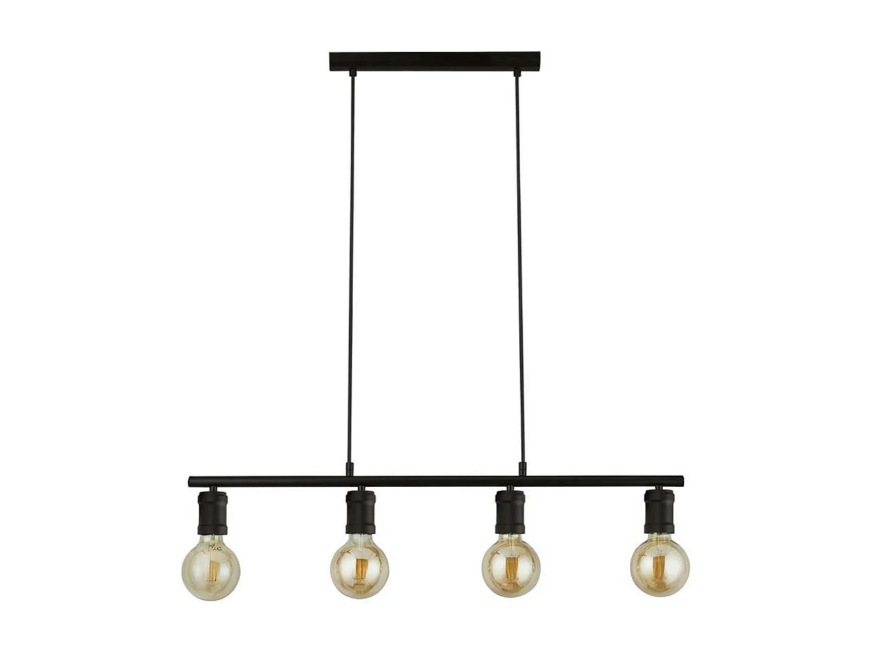 Searchlight Dance4 Light Bar Pendel, Sandsvart