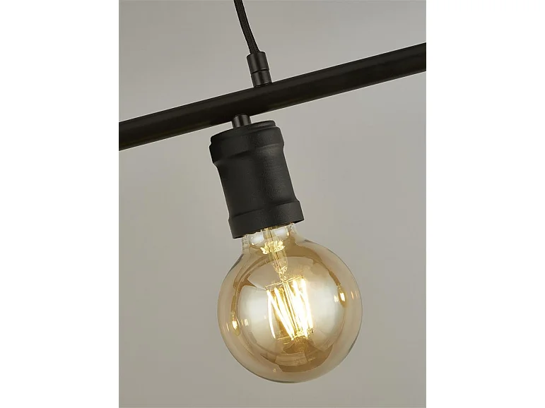 Searchlight Dance4 Light Bar Pendel, Sandsvart