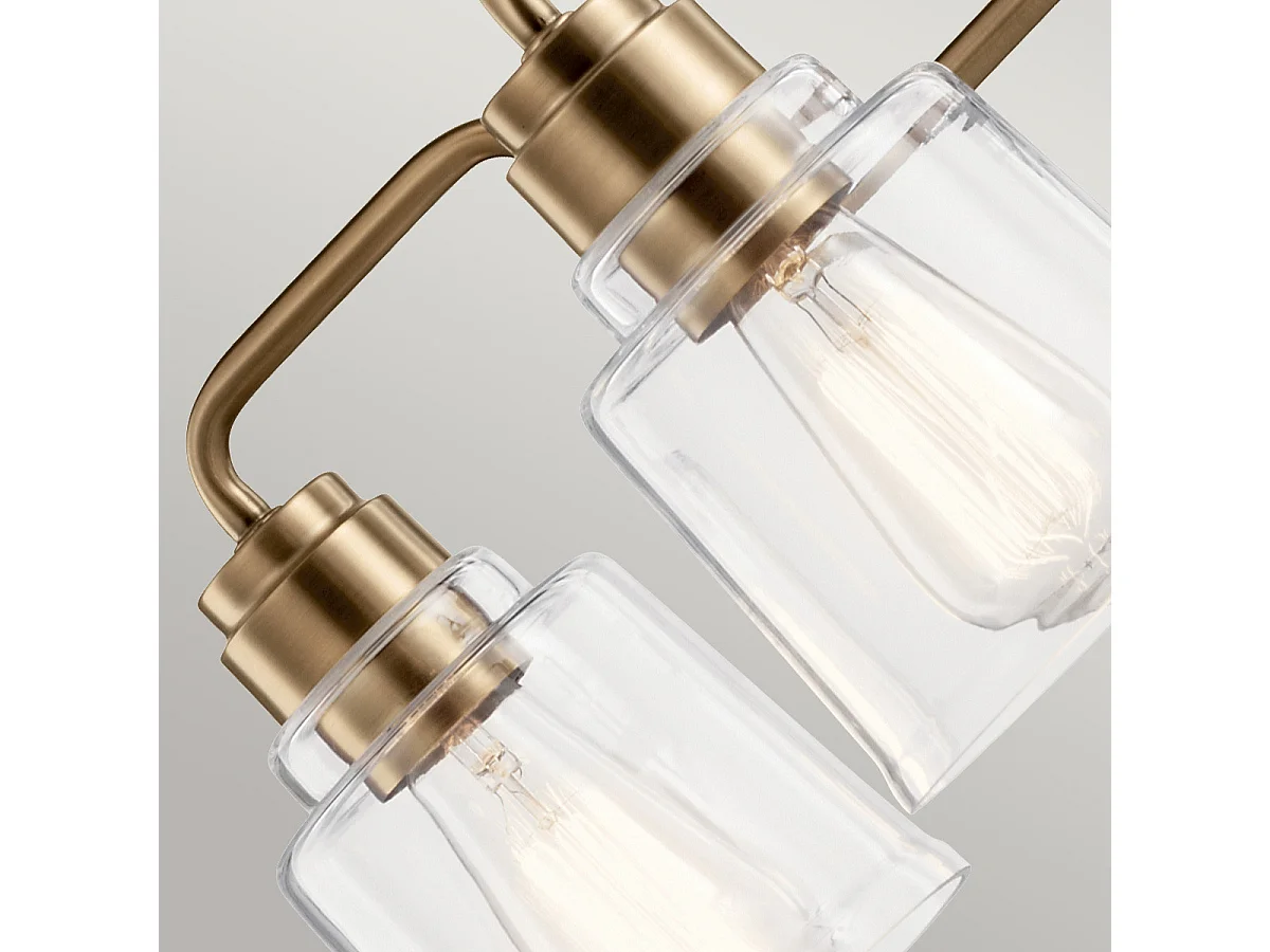 Elstead Kichler Aivian Mehrarmige Deckenleuchte aus verwittertem Messing