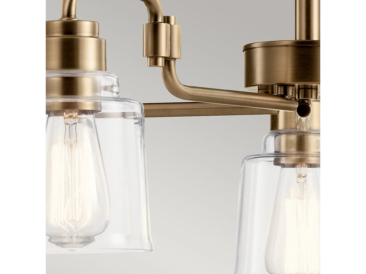 Elstead Kichler Aivian Plafoniera a sospensione a braccio multiplo in ottone stagionato