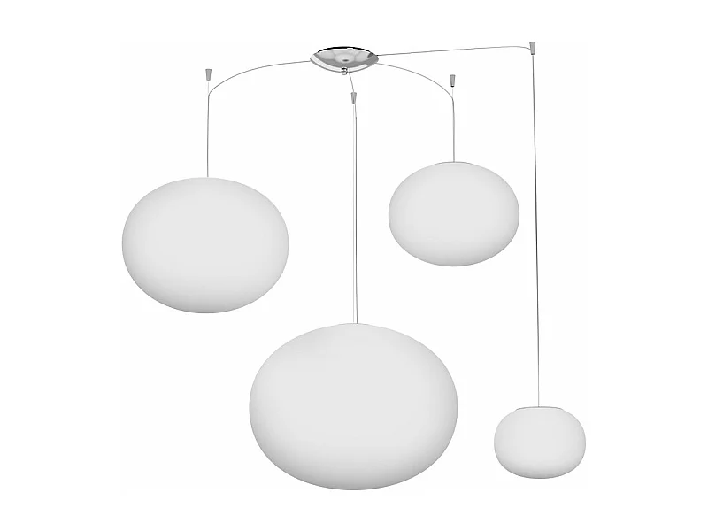 Soft Sospensione D.18+28+35+45 4 Luci