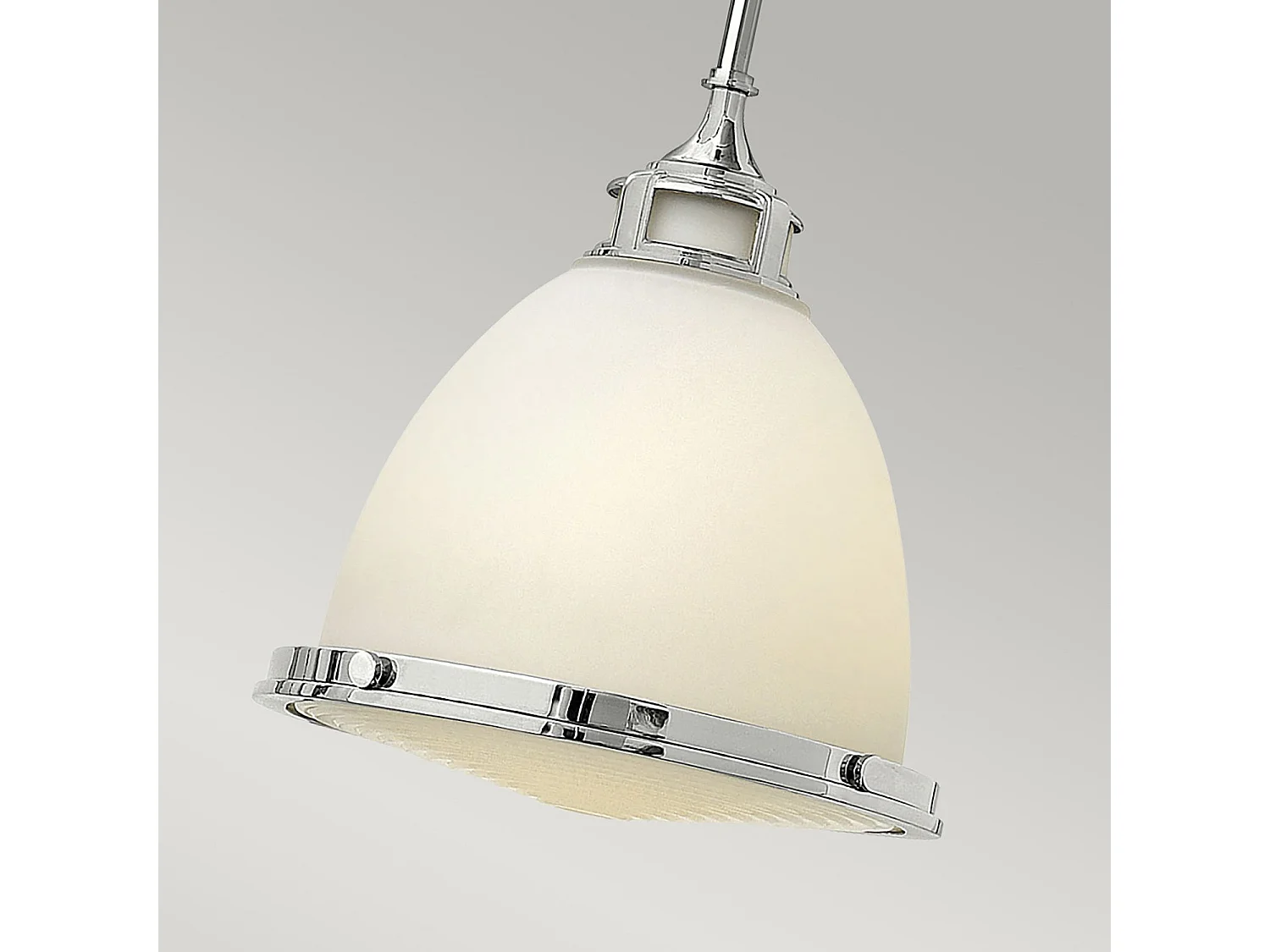 Elstead Amelia - 1 licht Medium Dome Deckenanhänger Chrom, E27