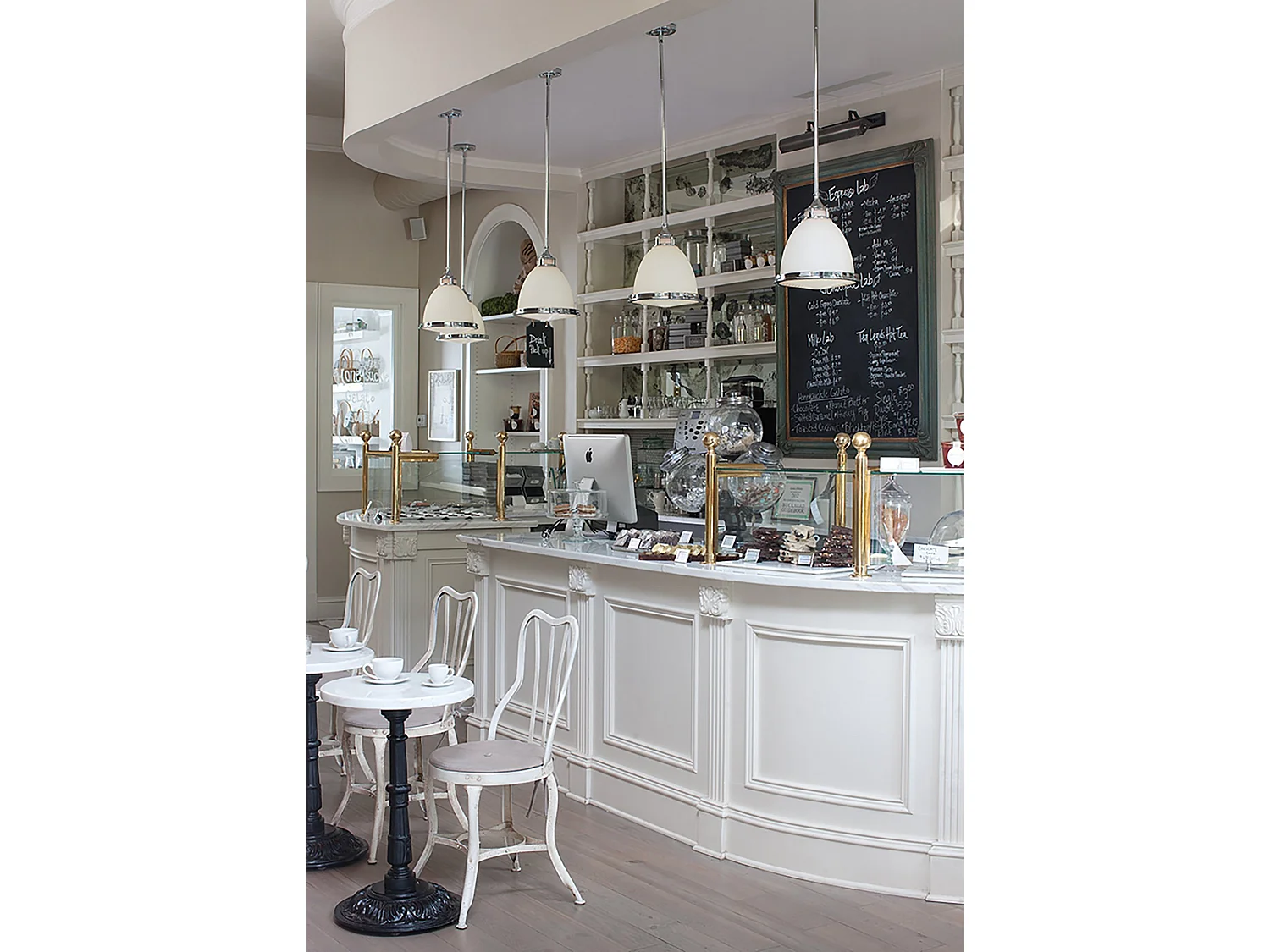 Elstead Amelia - Sospensione a soffitto a cupola media 1 luce cromata, E27