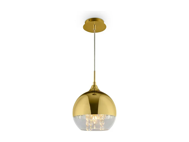 Maytoni Fermi Moderne Fermi Gold Dome Pendelleuchte