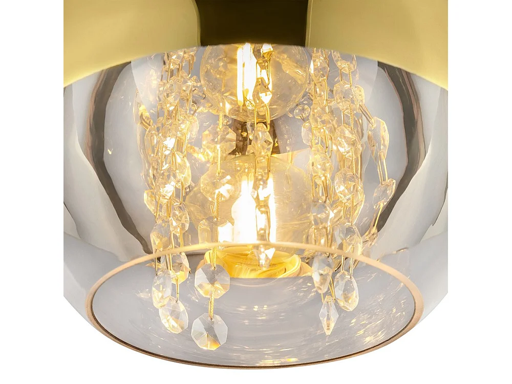 Maytoni Fermi Moderne Fermi Gold Dome Pendelleuchte