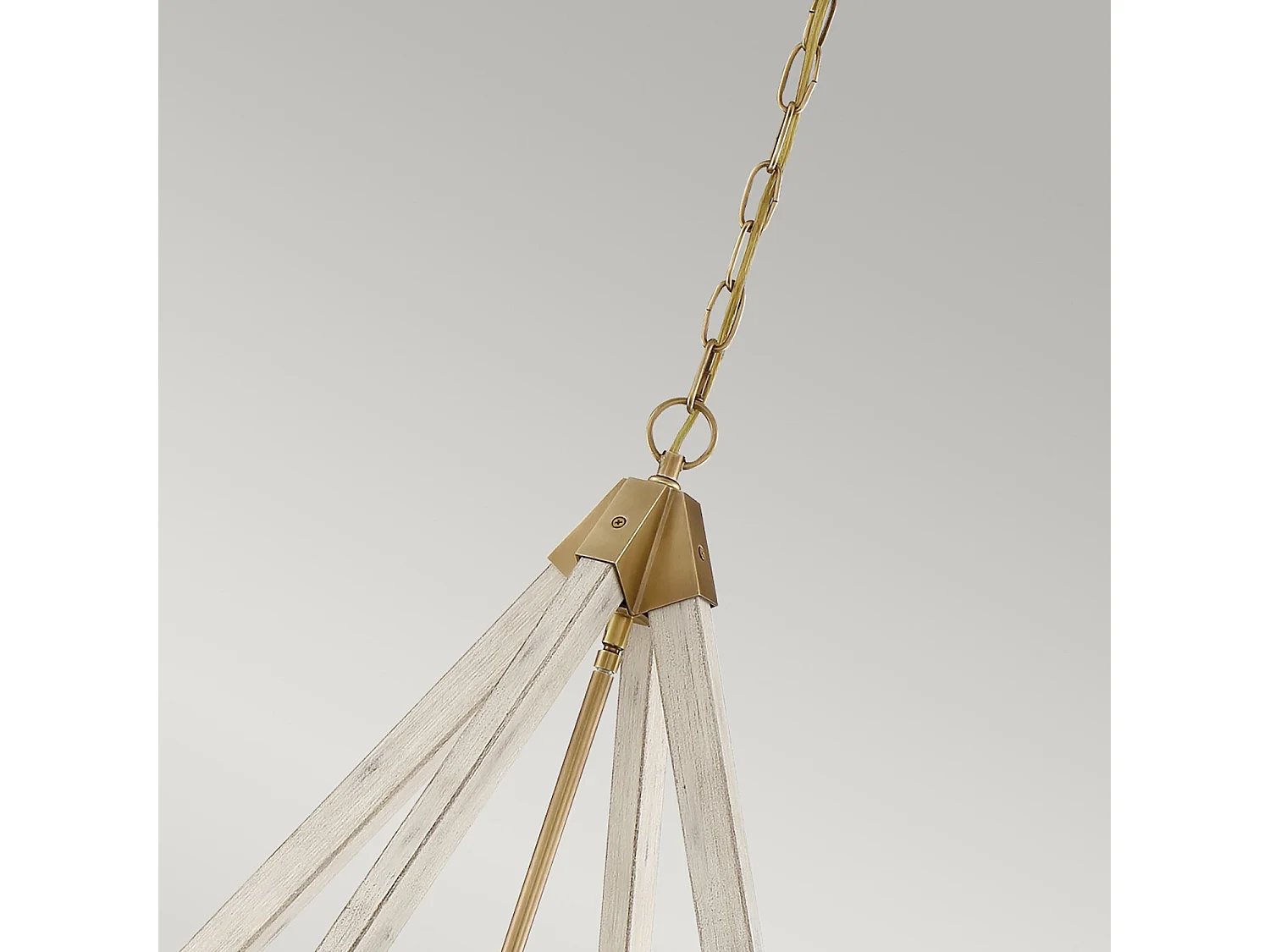 Elstead View Point - 4 licht Cage Deckenanhänger - Messing, E14