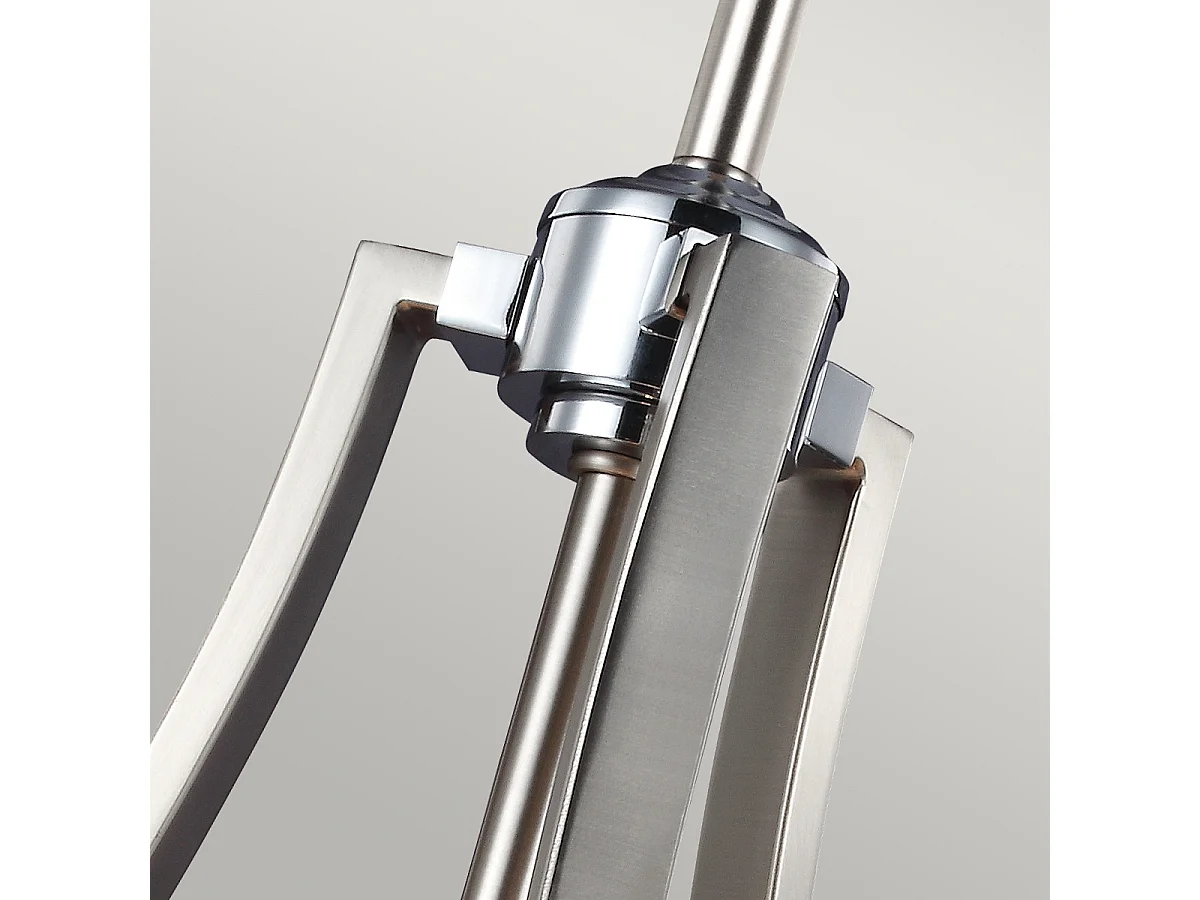 Elstead Prospect Park 4 ljus rund takhänge satin nickel, krom, E27