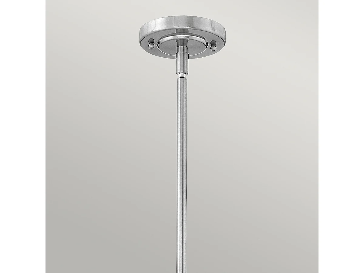 Elroy Hinkley 1 licht Pendelleuchte Nickel gebürstet