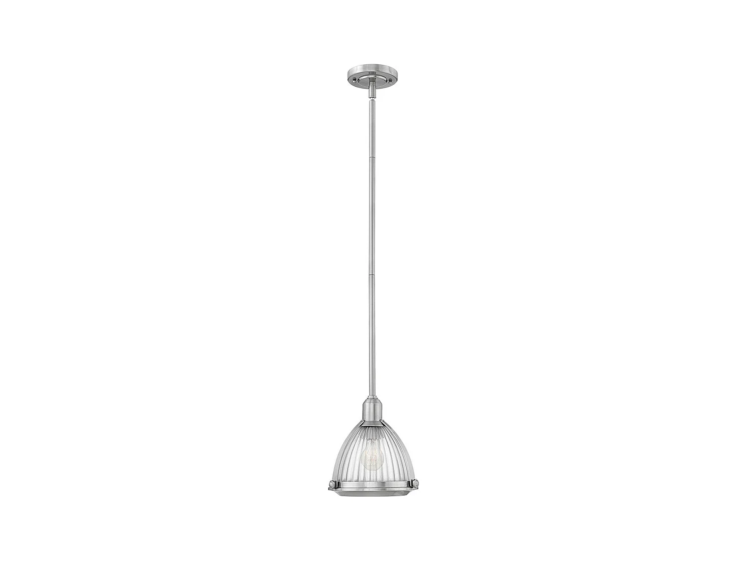 Elroy Suspension à 1 ampoule Hinkley, nickel brossé