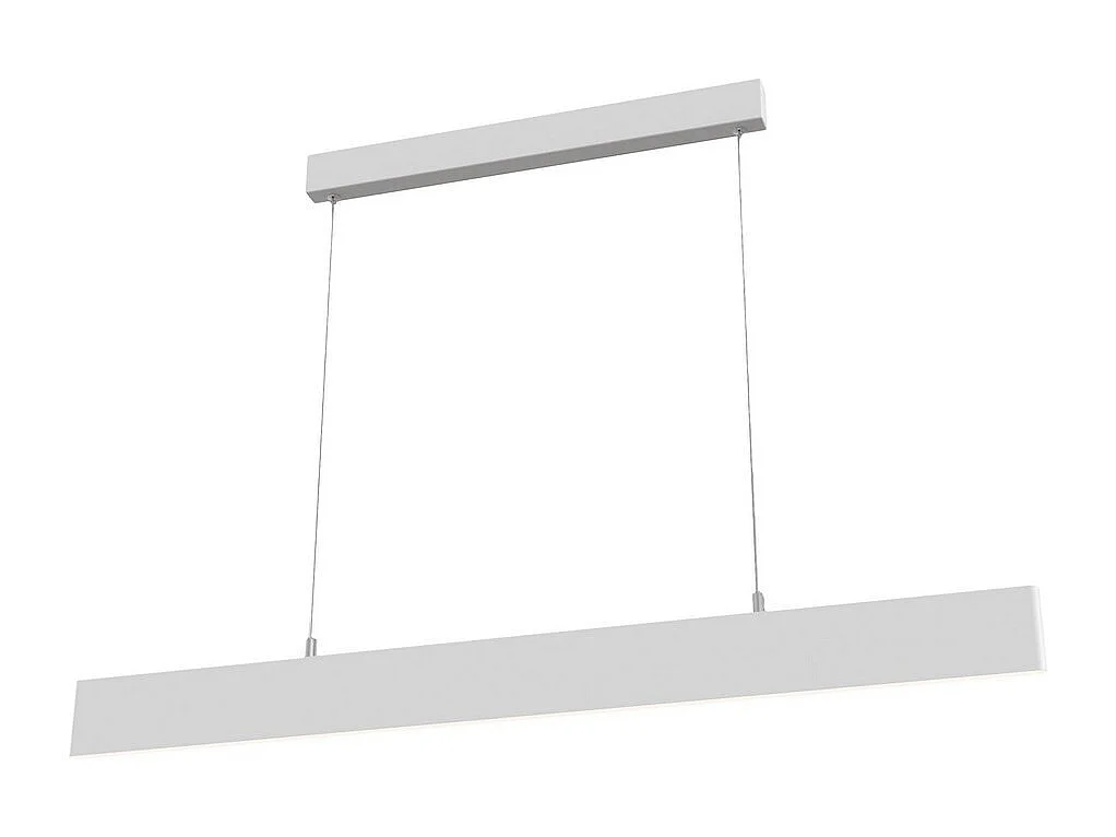 Step Integrierte lineare LED-Deckenpendelleuchte Weiß