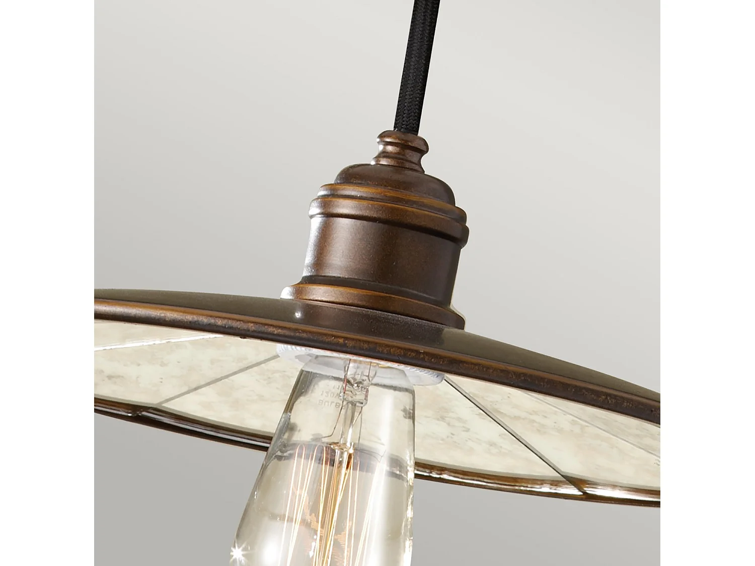 Elstead Urban Renewal 1 ljuskupol takhänge brons, E27