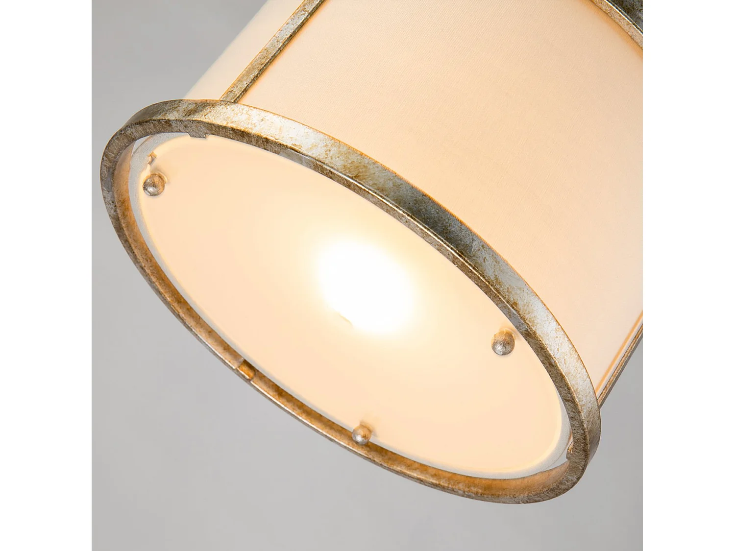 Elstead Lemuria - 1 leichte runde Decke Mini Duo-Mount Anhänger Gold, E27