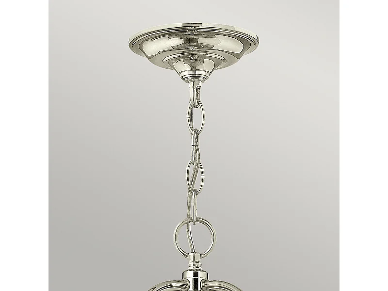 Elstead Gentry - 6 Candle Large Pendelleuchte - Nickel poliert