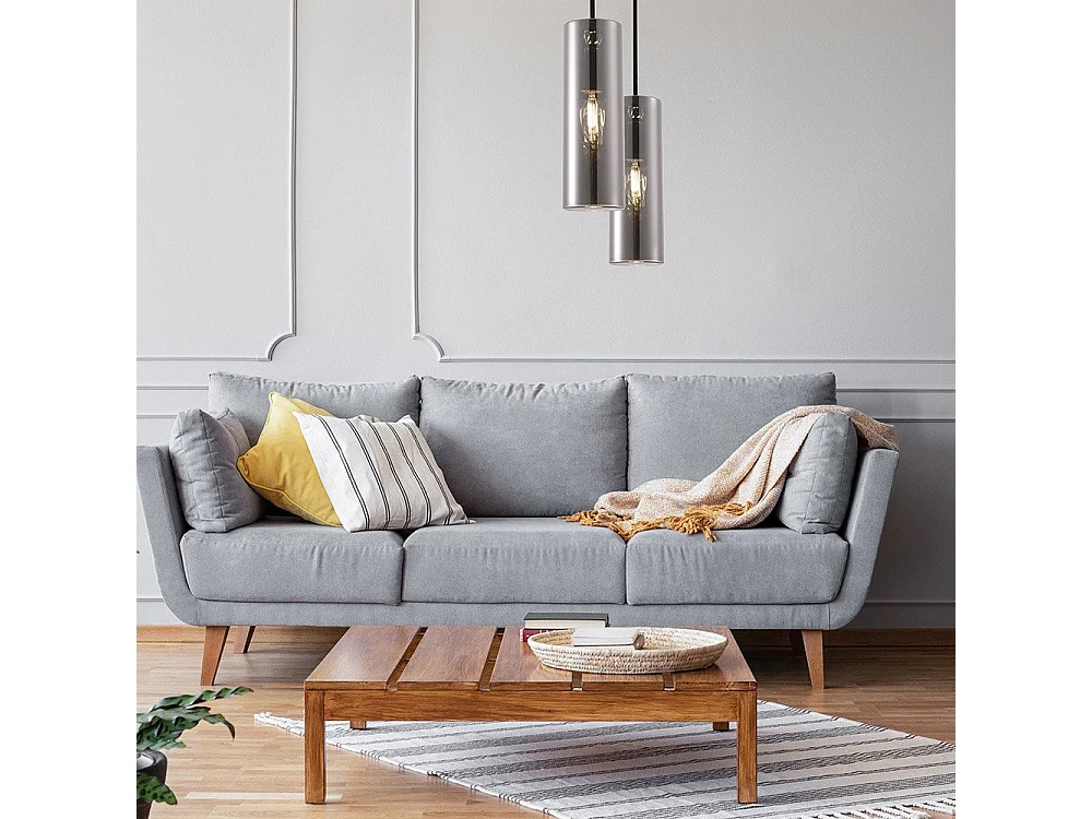 Maytoni Gioia Moderne Gioia Chrom-Pendel-Deckenleuchte mit Glasschirm