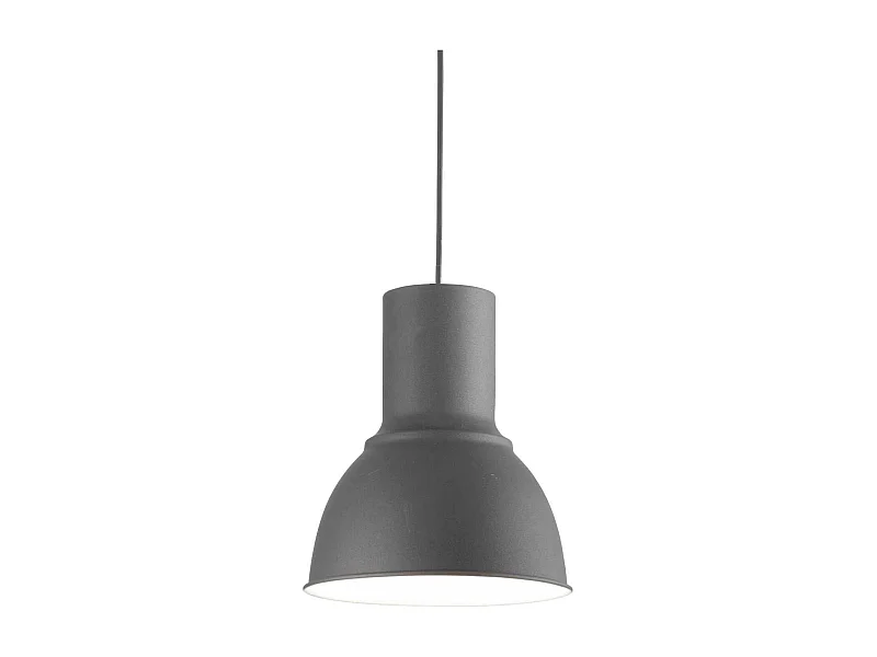 Ideal Lux Breeze - 1 licht Dome Deckenanhänger Schwarz, E27