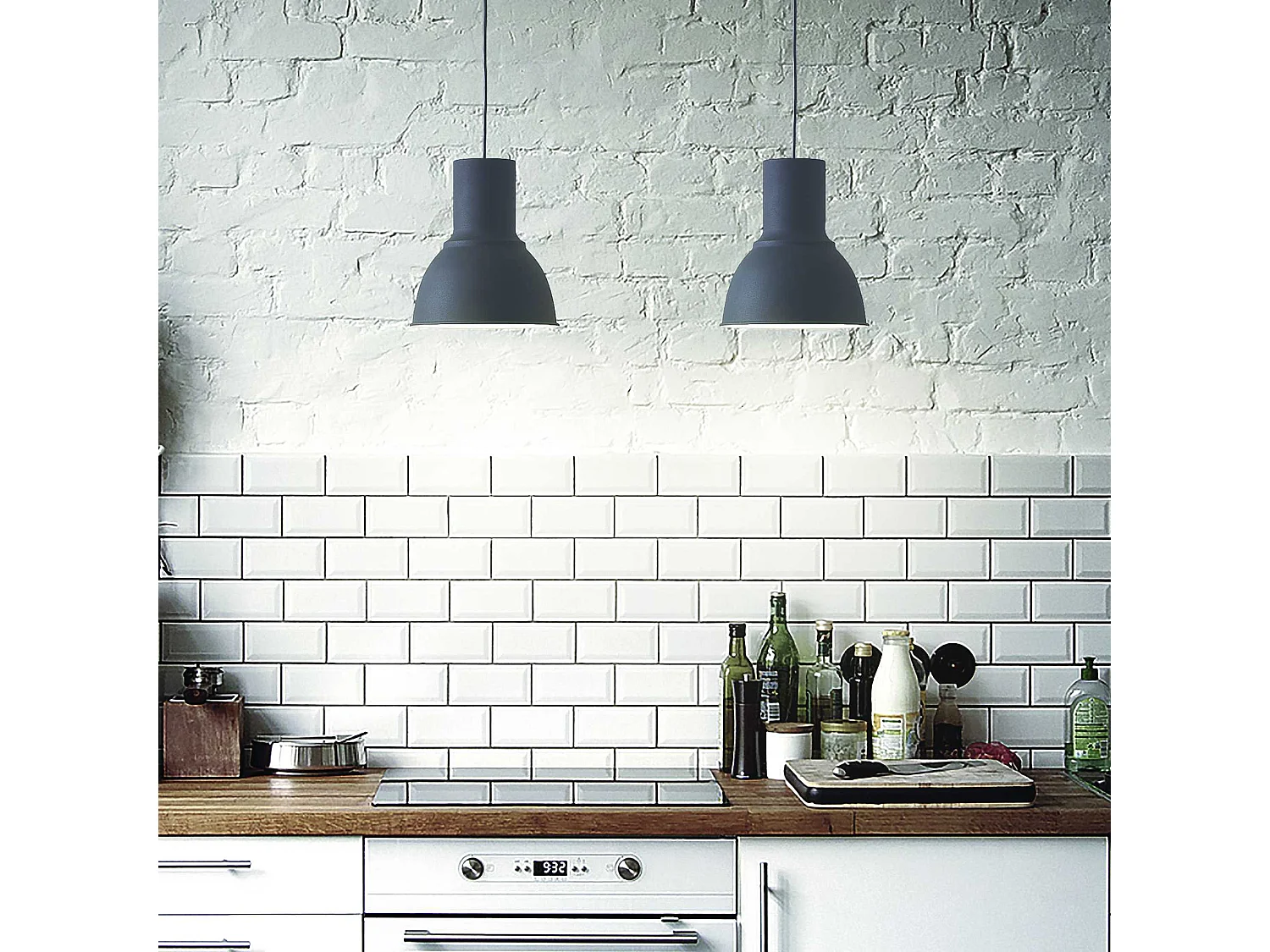 Ideal Lux Breeze Suspension à 1 ampoule en forme de dôme noir, E27