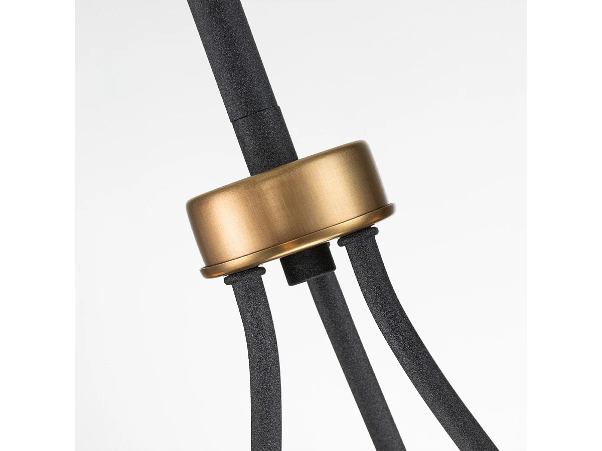 Elstead Hinkley Silas Plafonnier Suspension Cylindrique Zinc Vieilli & Laiton Héritage