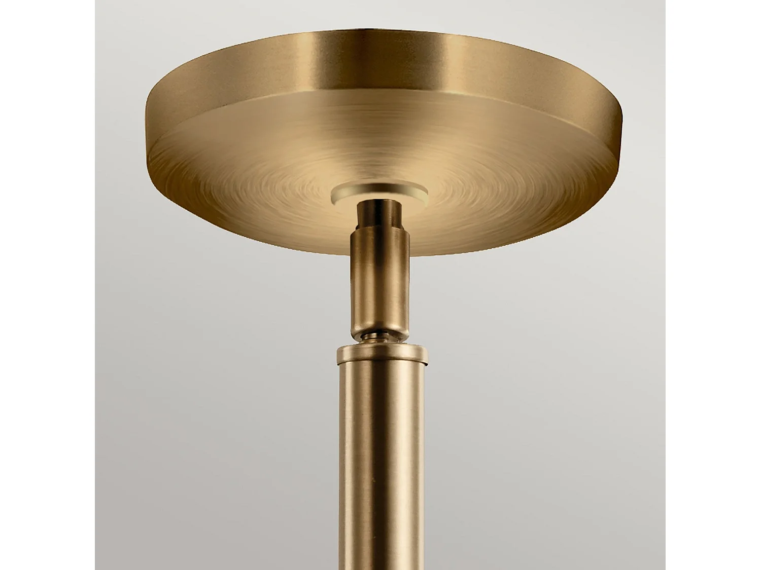 Elstead Kichler Aivian Dome Pendelleuchte aus verwittertem Messing