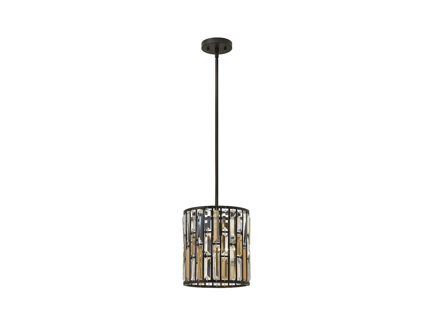 Elstead Gemma Mini suspension à 1 ampoule au plafond bronze vintage, E27