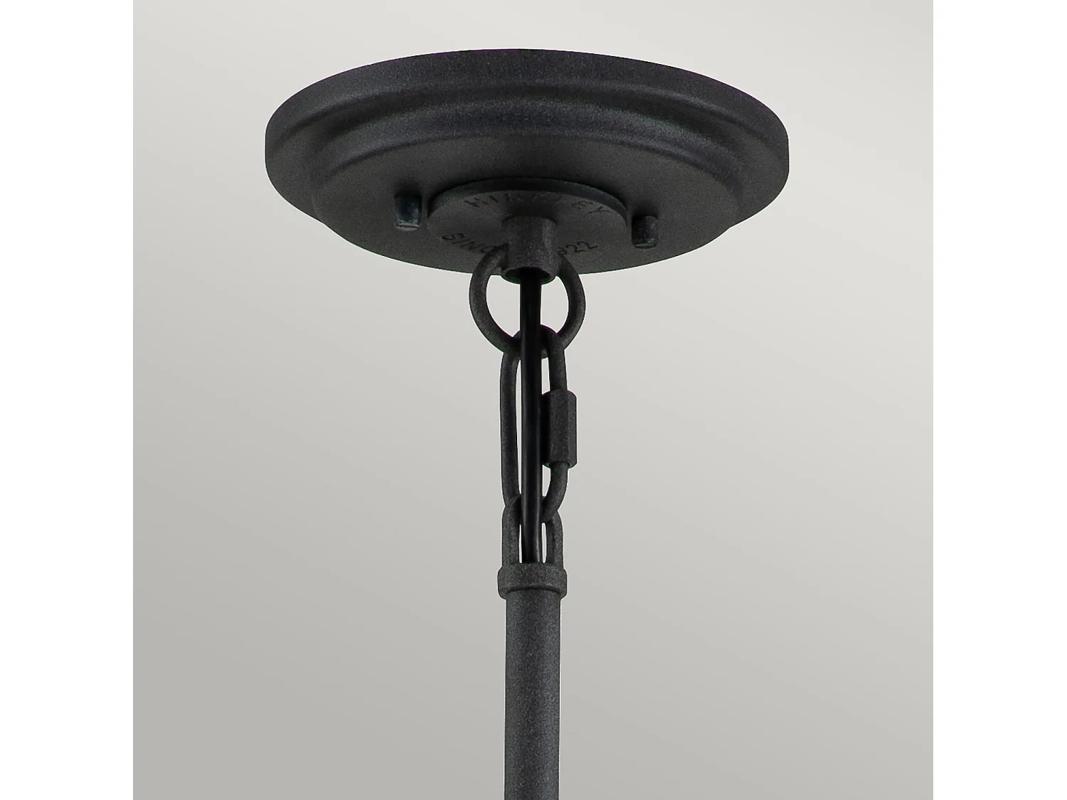 Elstead Hinkley Silas Plafonnier Suspension Cylindrique Zinc Vieilli & Laiton Héritage