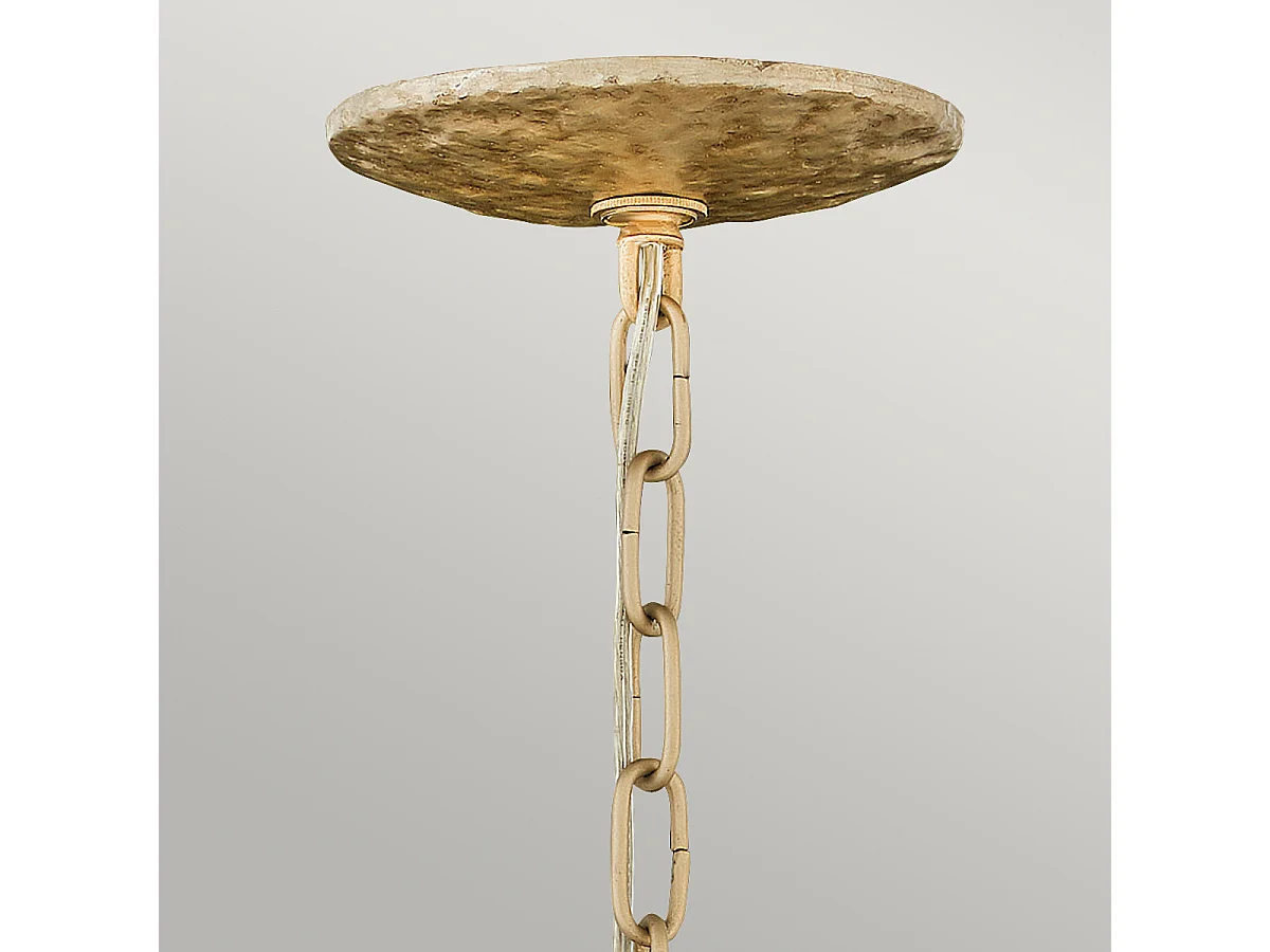 Elstead Spyre 6 ljus rund takhänge guld, E14