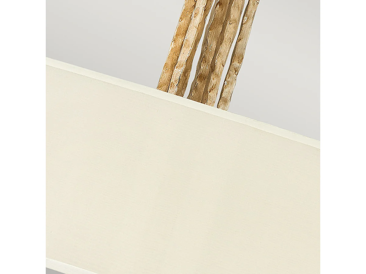 Elstead Spyre 6 ljus rund takhänge guld, E14