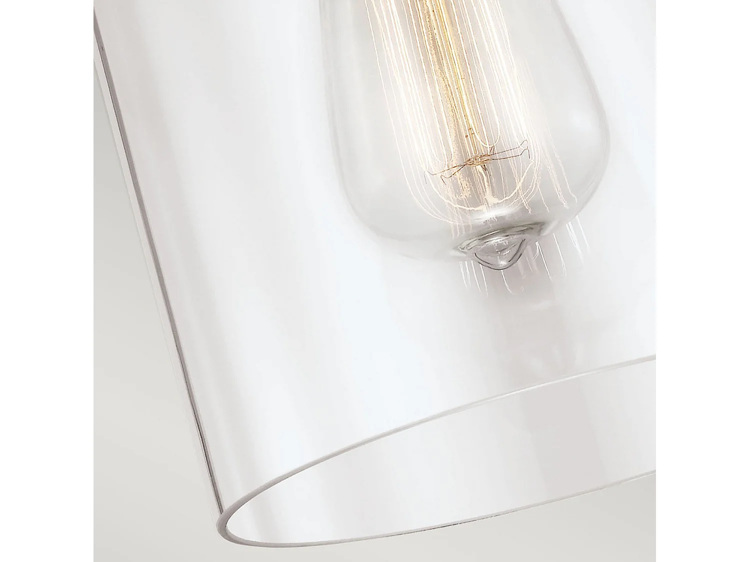 Elstead Hounslow - Mini sospensione a soffitto a 1 luce nichel lucido, E27