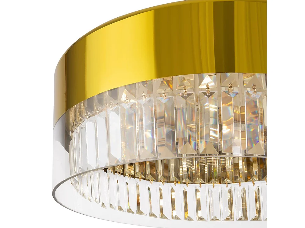 Maytoni Wonderland Plafonnier Suspension Cylindrique Moderne Or