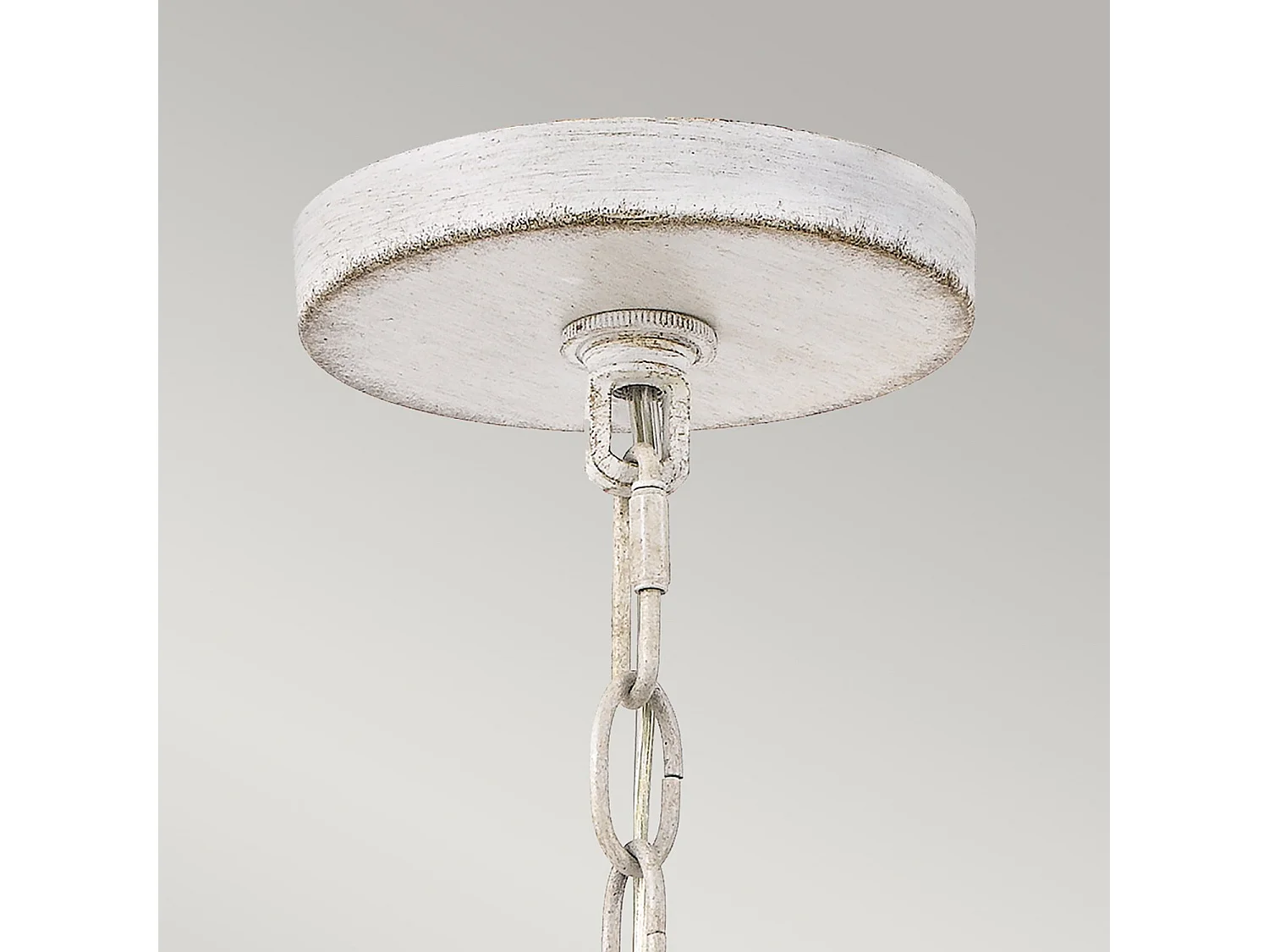 Elstead Quoizel Bradbury Multi Arm Ljuskrona Antik Vit