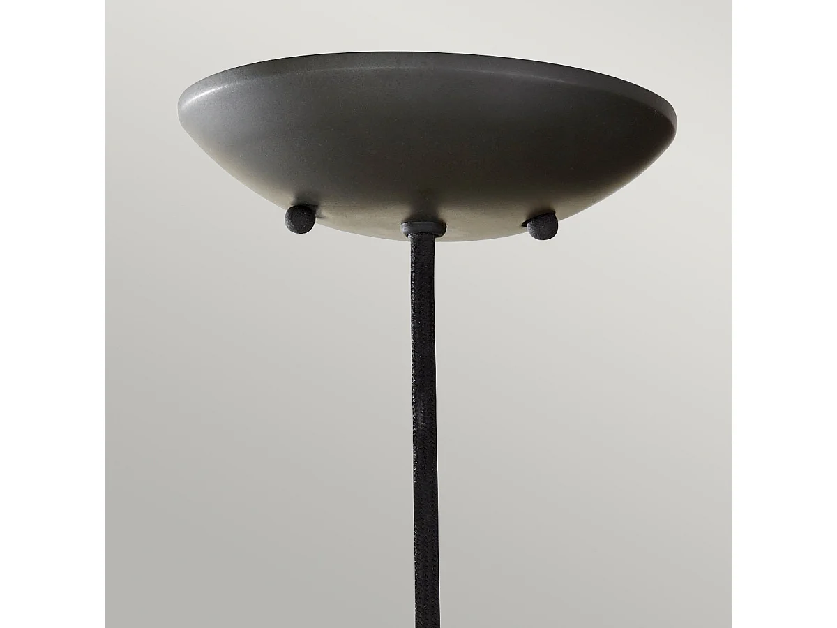 Elstead Beso - 1 licht Dome Deckenanhänger Dark Bronze, E27