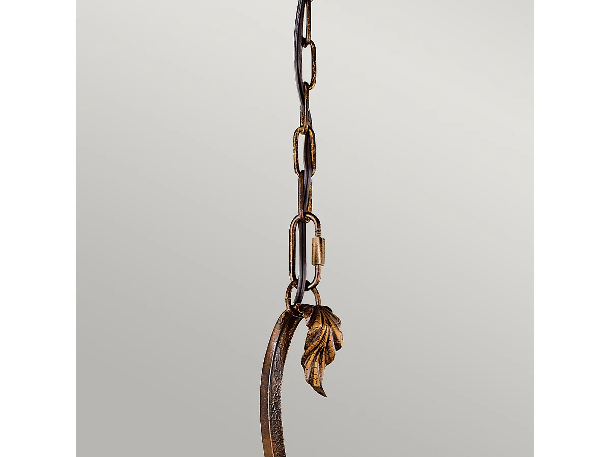 Elstead Sonoma Valley - 1 leichte Kuppeldecke Mini-Anhänger im Alter von Schildpatt, E27