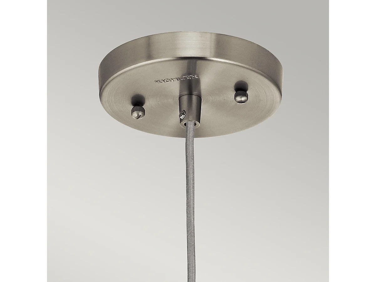 Elstead Riviera 1 Lichtanhänger, Nickel gebürstet, E27