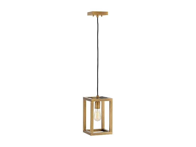 Ensemble Pendente Hinkley Fredrick Ramond a 1 luce in bronzo spazzolato
