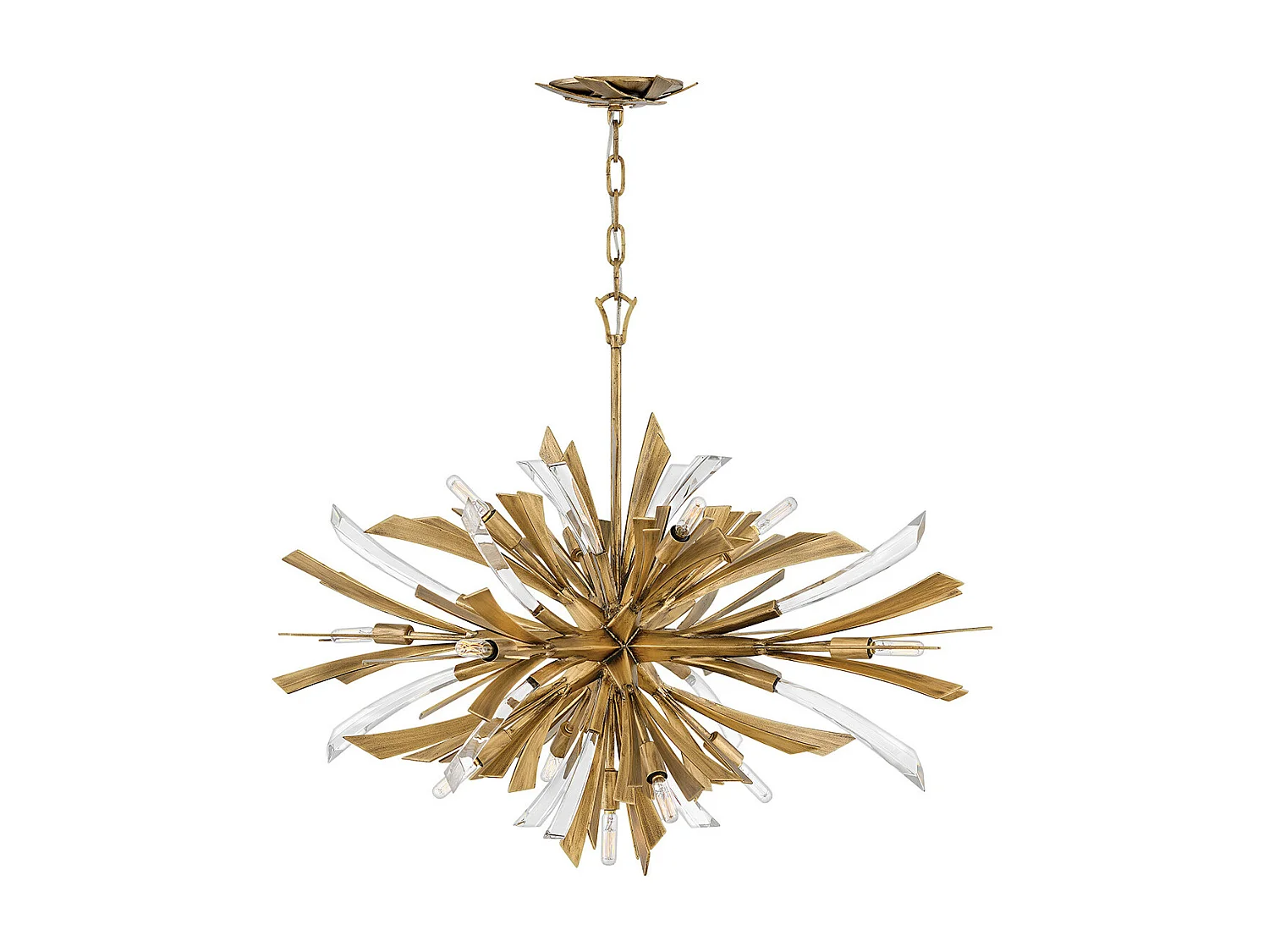 Vida Pendente Hinkley Fredrick Ramond a 13 luci in oro brunito