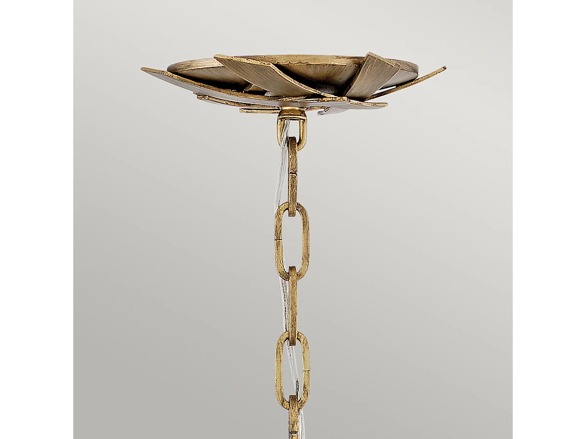 Vida Pendente Hinkley Fredrick Ramond a 13 luci in oro brunito