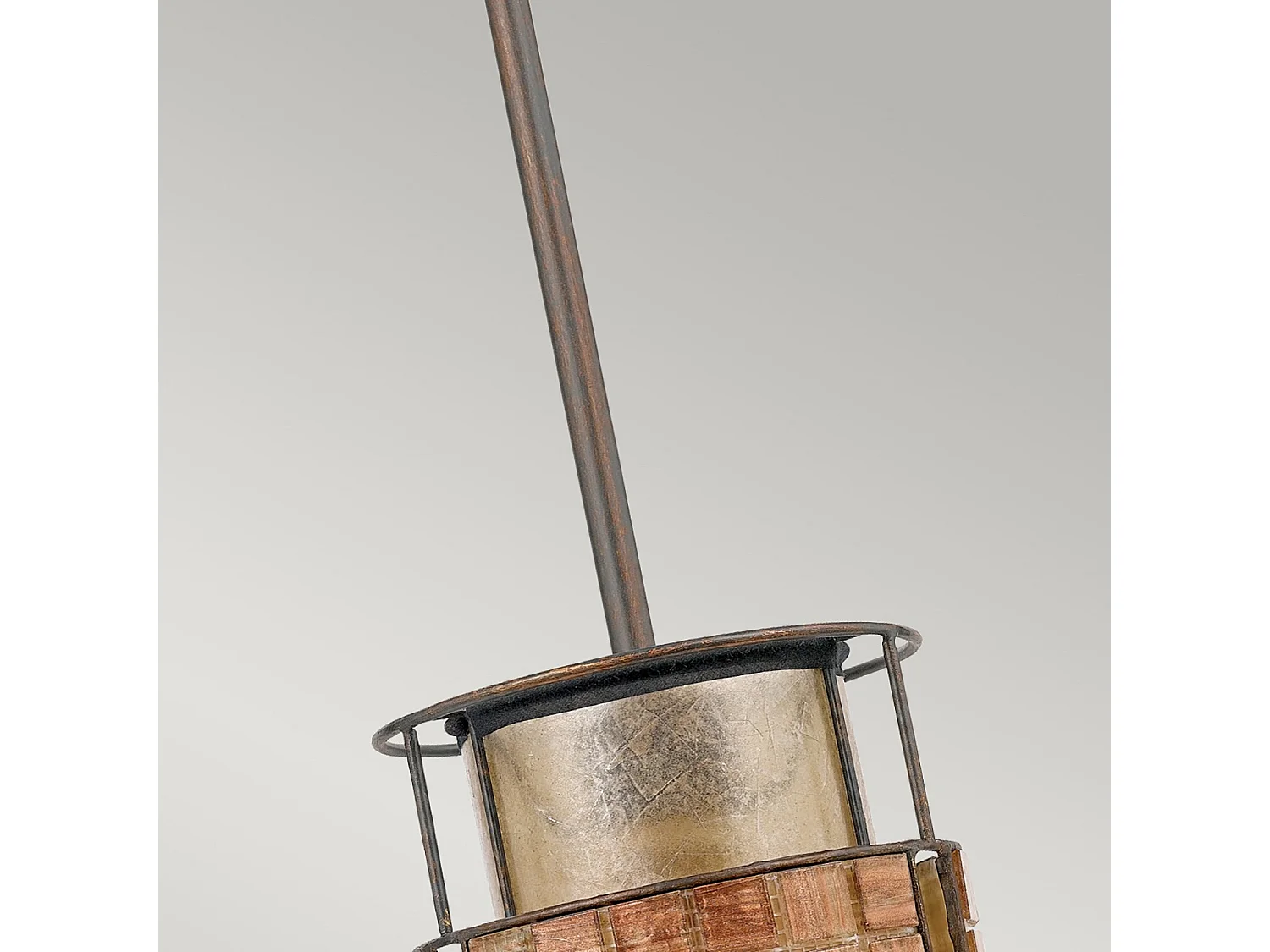 Elstead Laguna Mini suspension à 1 ampoule au plafond Renaissance Cuivre, E27