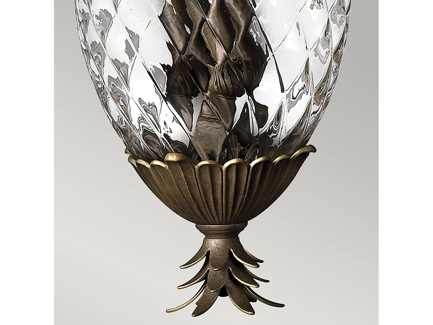 Elstead Plantation - 4 Licht Decke Anhänger Perle Bronze, E14