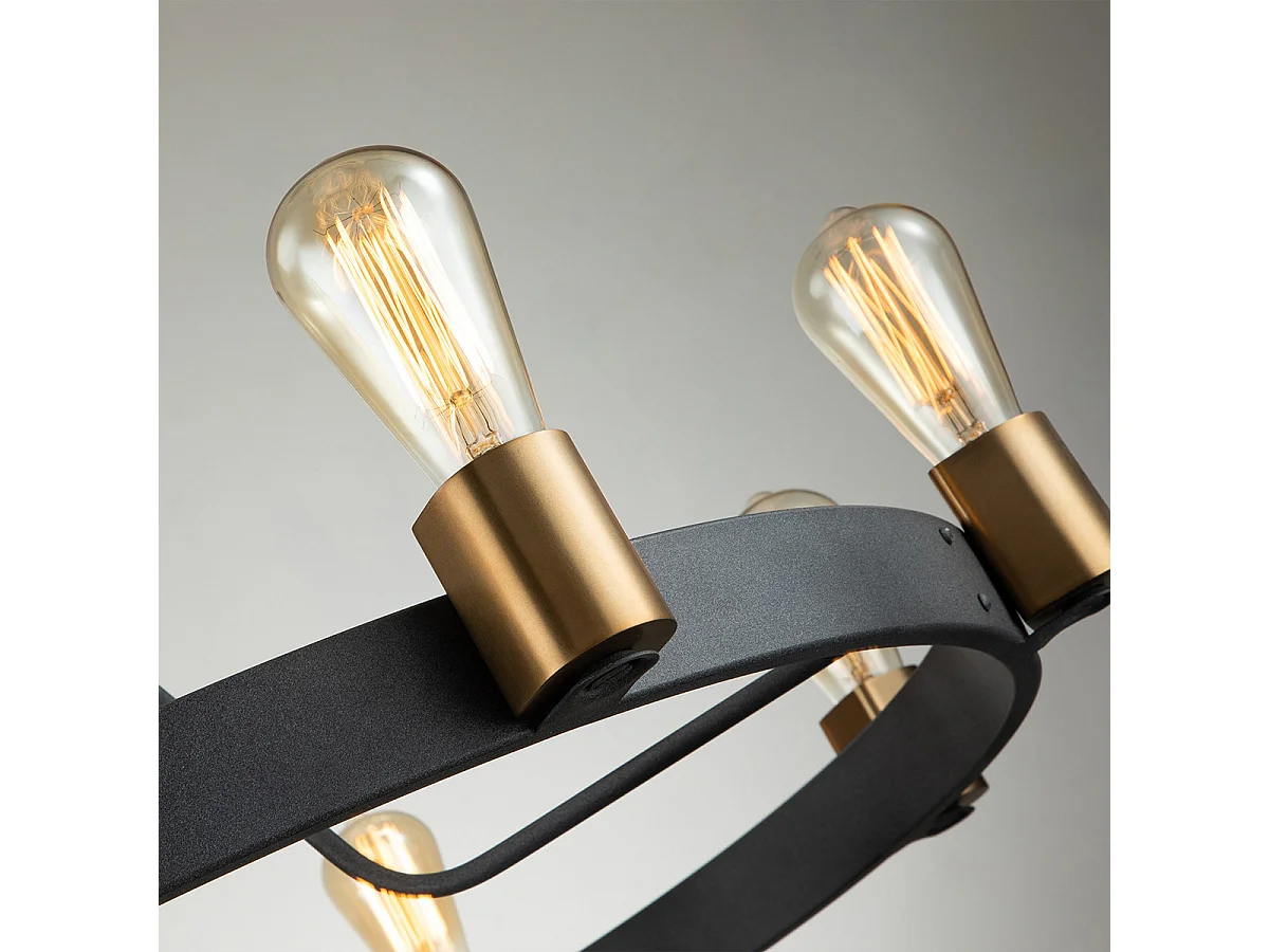 Elstead Hinkley Silas Plafonnier Suspension Cylindrique Zinc Vieilli & Laiton Héritage