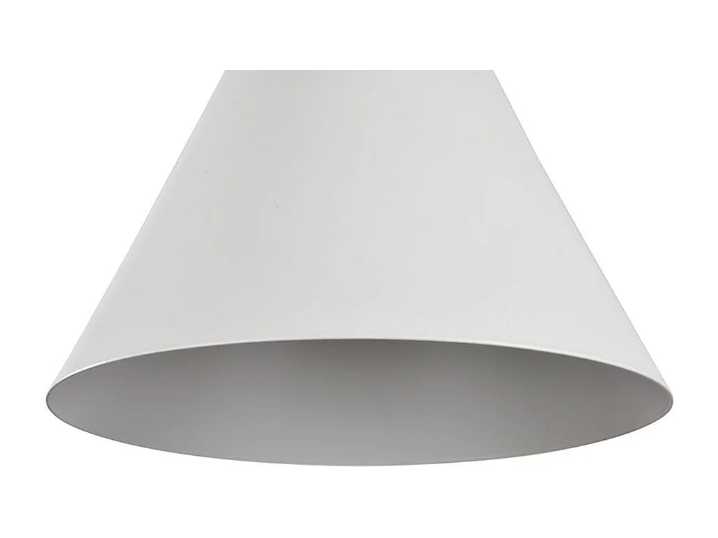 Bicones Lampada a Sospensione Dome Soffitto Bianca, 1 Luce, E27