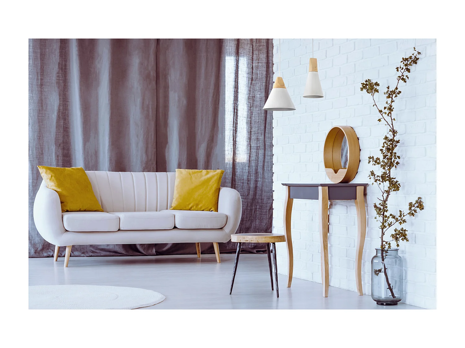 Bicones Dome Decken-Pendelleuchte Weiß, 1-flammig, E27