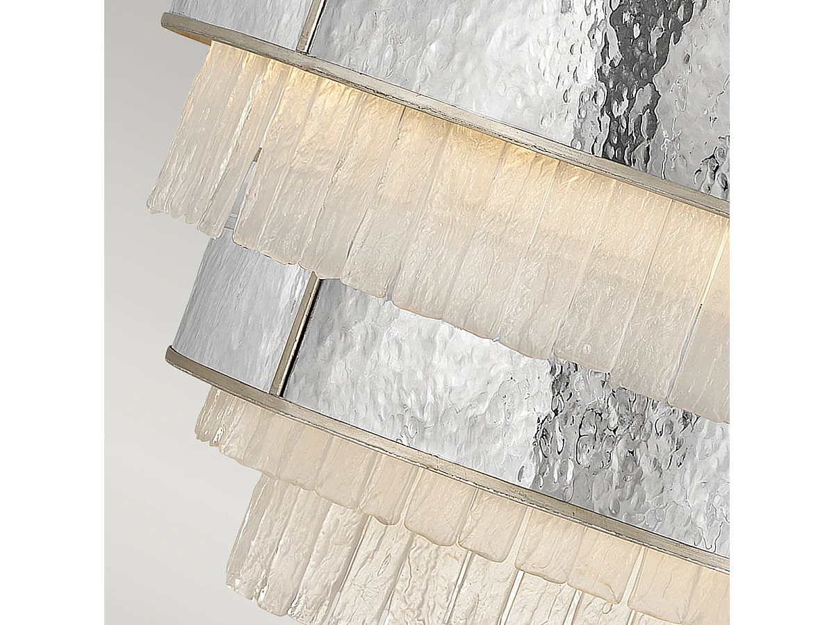 Elstead Hinkley Reverie Plafonnier Suspension Cylindrique Or Champagne