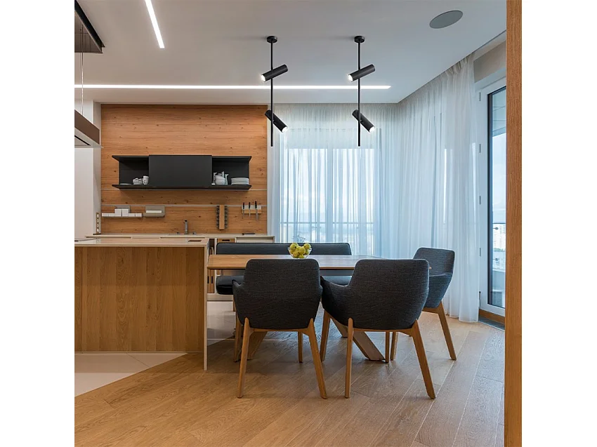 Elti Deckenstrahler Pendelleuchte Schwarz, 2-flammig, GU10