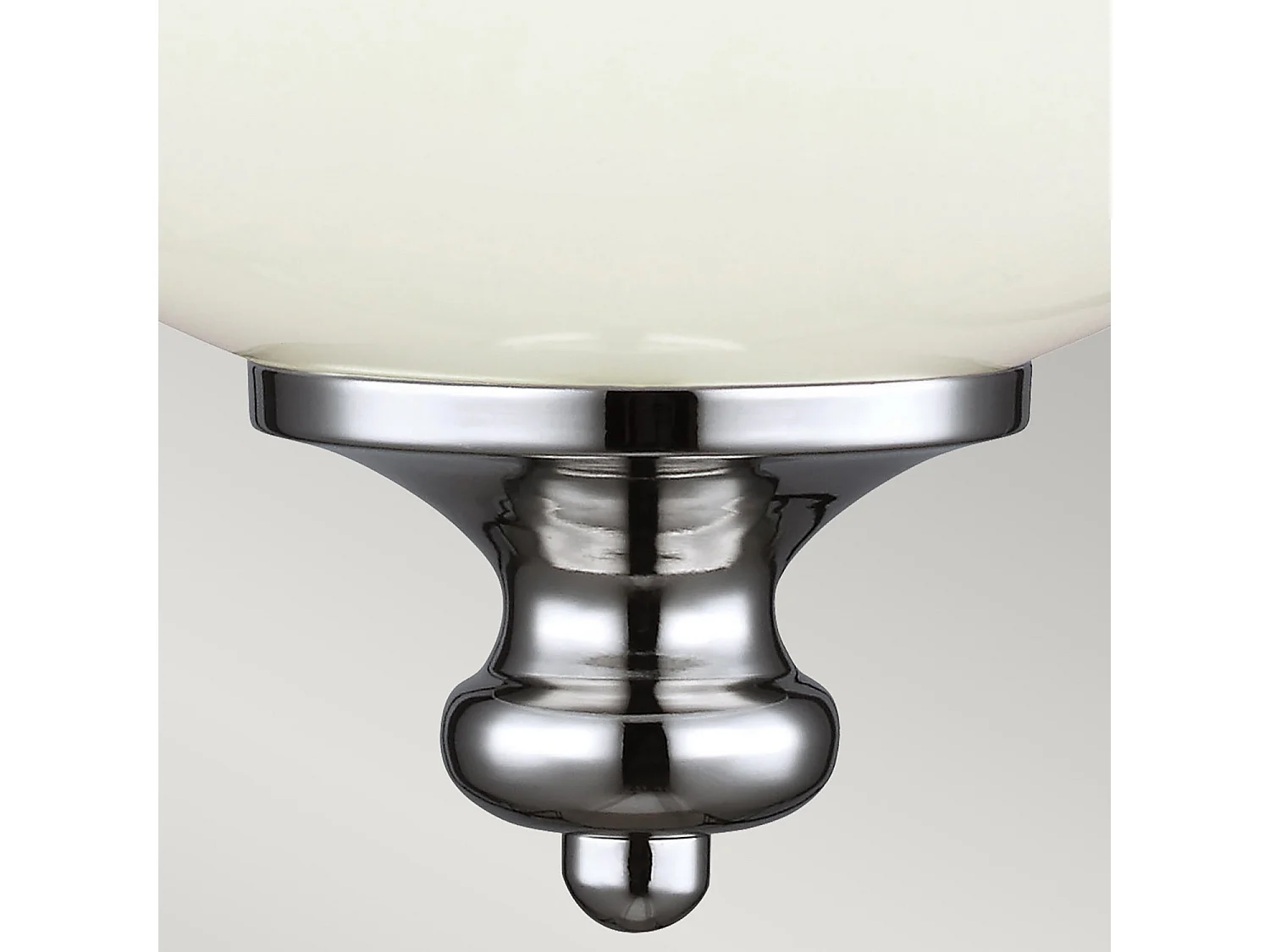 Elstead Parkman - 1 licht Small Globe Deckenanhänger aus poliertem Nickel, E27