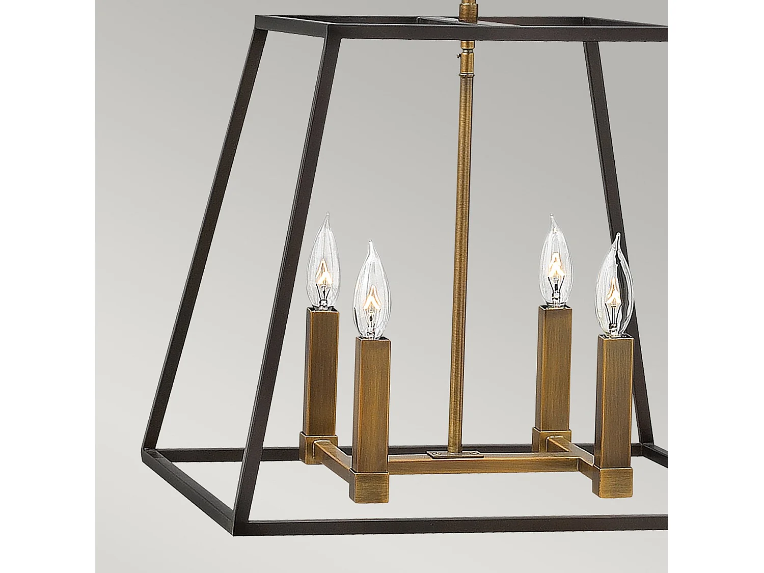 Elstead Fulton - 4 Licht Decke Anhänger Kronleuchter Bronze, E14