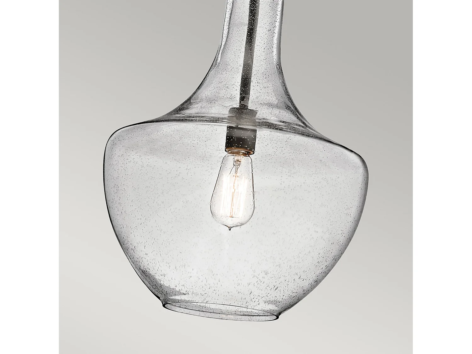 Elstead Everly - Lampadario a sospensione a 1 luce a cupola media Bronzo, E27