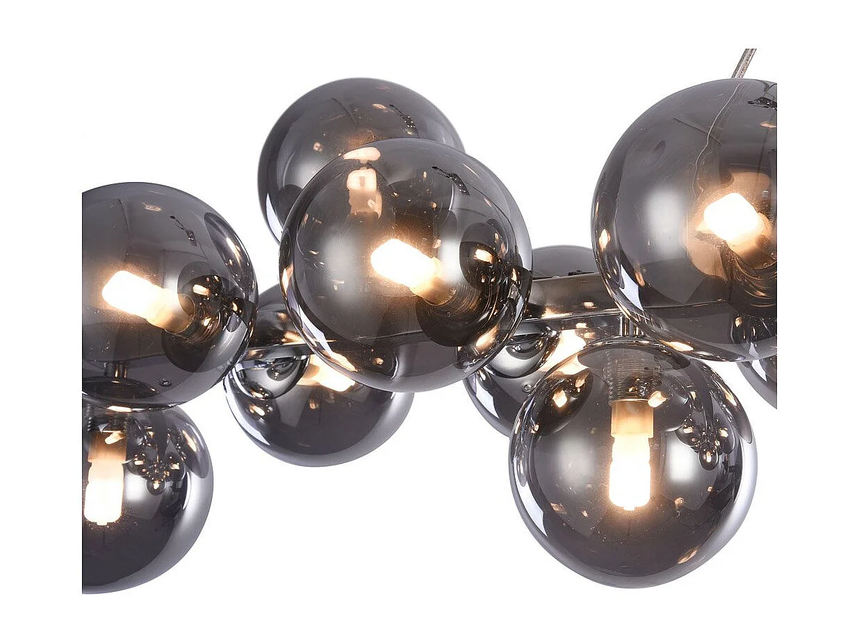 Dallas Deckenpendelleuchte Chrom, 25 Licht, G9